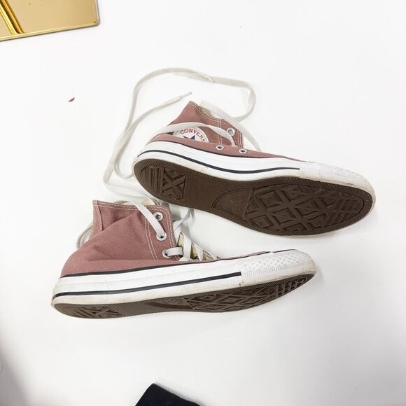 WOMENS BROWN CONVERSE SIZE US 6.5 - Picture 5 of 9